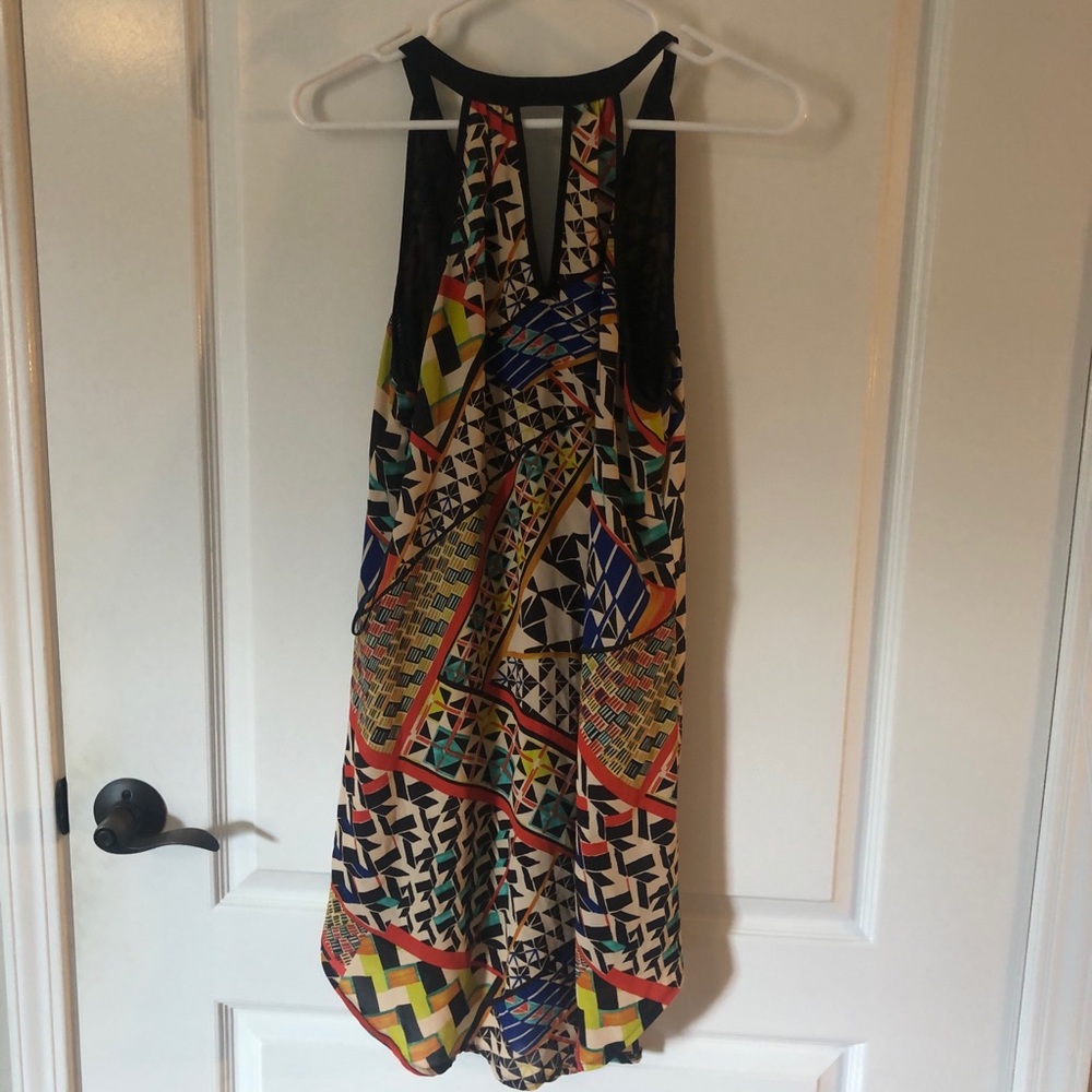 Astr Geometric Multi Color Shift Dress - Picture 5 of 5